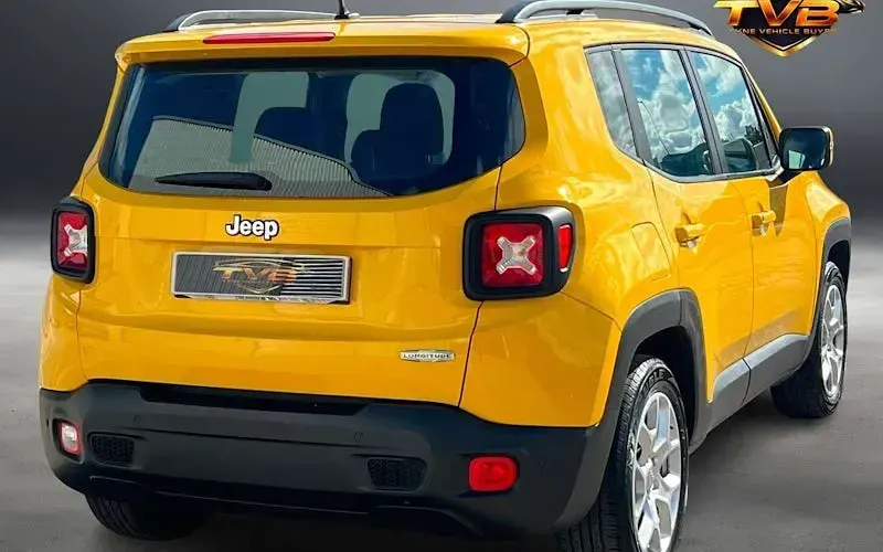 Used Jeep Renegade Longitude 110 HP (80 kW) 2017 Yellow SUV