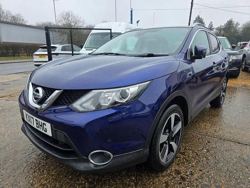 Used Nissan Qashqai N-Connecta 110 HP (80 kW) 2017 Blue SUV