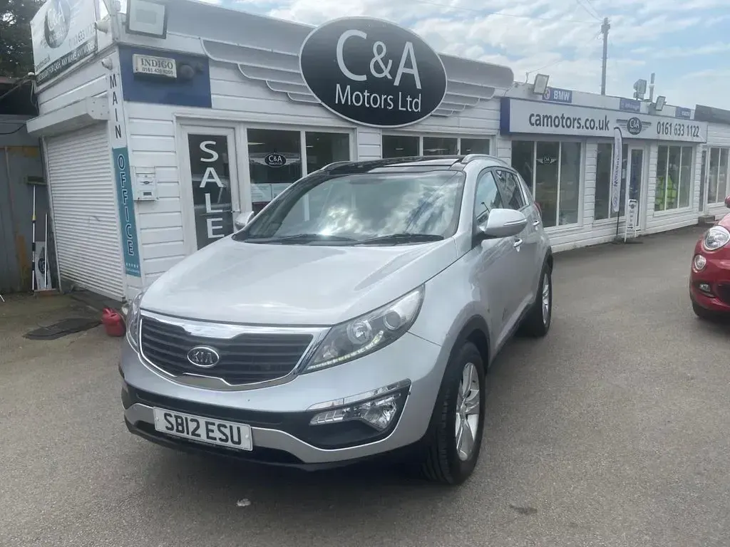 Used Kia Sportage 115 HP (84 kW) 2012 Silver SUV