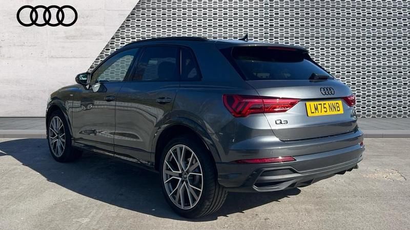 Begagnad Audi Q3 Black Edition 150 HK (110 kW) 2025 Grå SUV