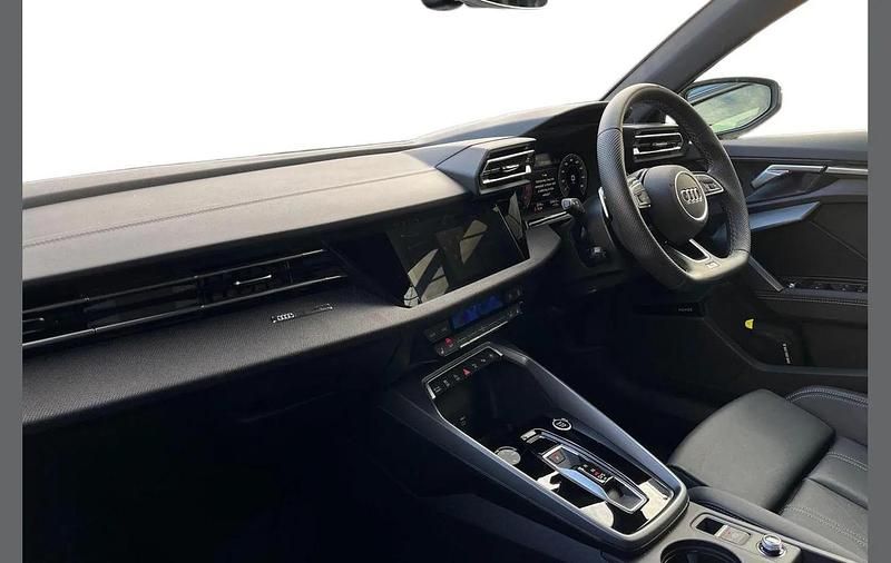 Used Audi A3 Black Edition 147 HP (108 kW) 2025 Blue Hatchback