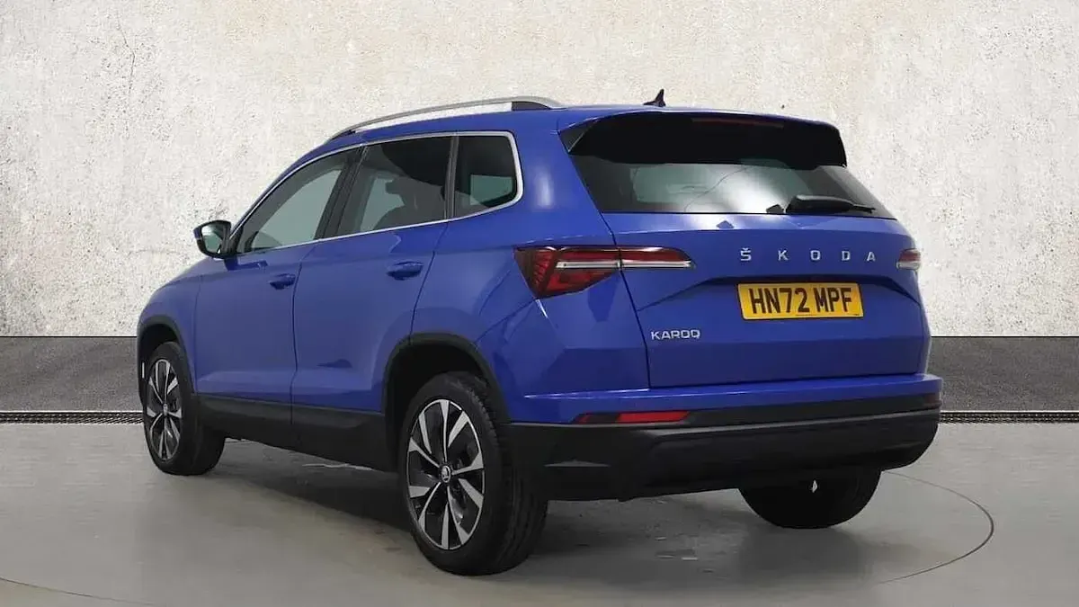 Used Skoda Karoq SE L 150 HP (110 kW) 2022 Blue SUV