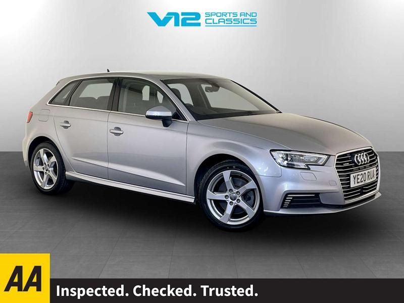 Silver Used 2020 Audi A3 e-tron Advanced Hatchback | £13,995 (Super price) - Image 1/3