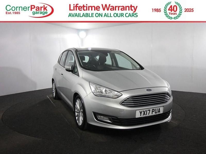 Silver Used 2017 Ford C-MAX Titanium MPV | £9,499 (Fair price) - Image 1/4