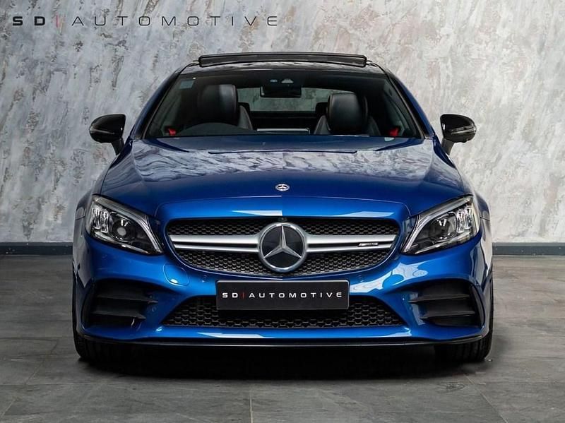 Begagnad Mercedes C43 AMG Premium Plus 2023 Blå Sportkupé