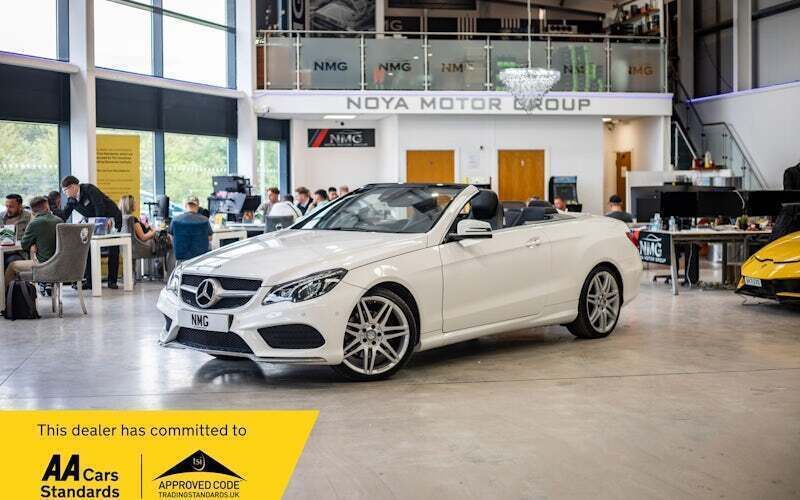 White Used 2016 Mercedes E220 AMG line Cabriolet | £15,390 (Fair price) - Image 1/4