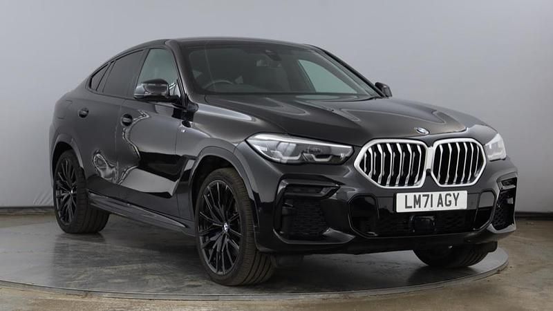 Black Used 2021 BMW X6 M Sport SUV | £46,995 (Fair price) - Image 1/4