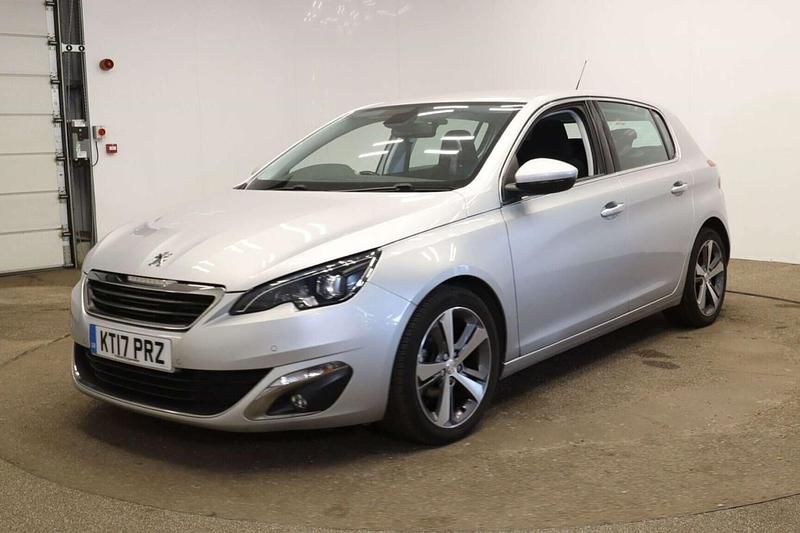 Silver Used 2017 Peugeot 308 Allure Hatchback | £4,345 (Good price) - Image 1/3