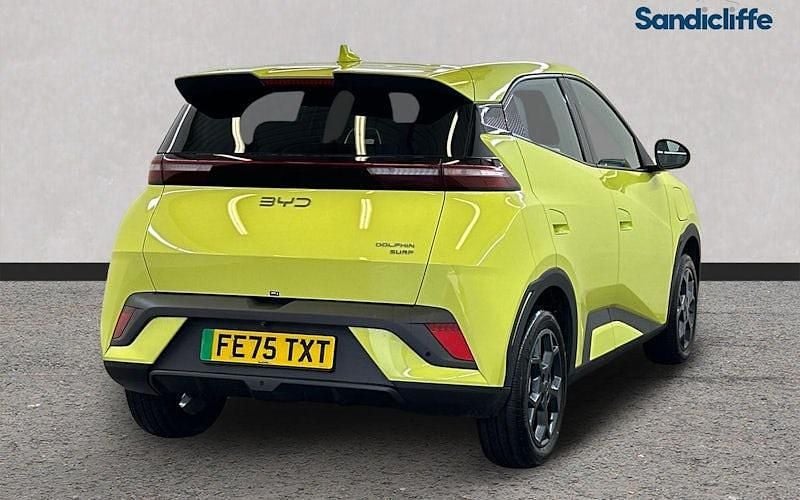 New BYD Dolphin Surf Boost 64 kW (88 HP) 2025 Lime green Hatchback