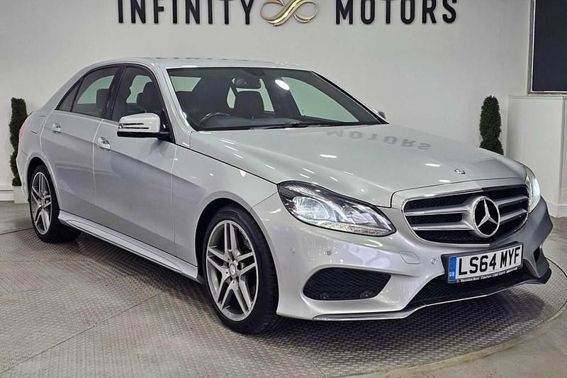Silver Used 2015 Mercedes E250 AMG line Sedan | £10,300 (Good price) - Image 1/1