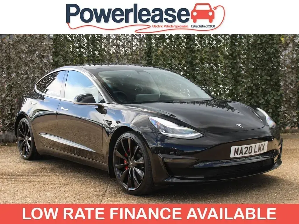 Used Tesla Model 3 Performance 461 kW (627 HP) 2020 Black Sedan