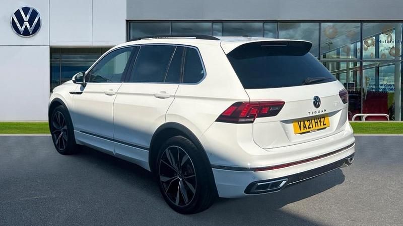 Used VW Tiguan R-line 150 HP (110 kW) 2021 White SUV