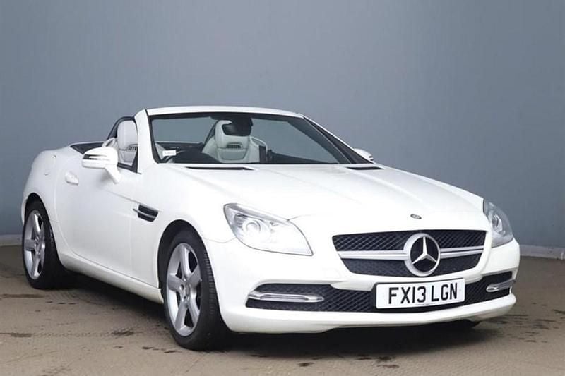 Used Mercedes SLK250 2013 White Cabriolet