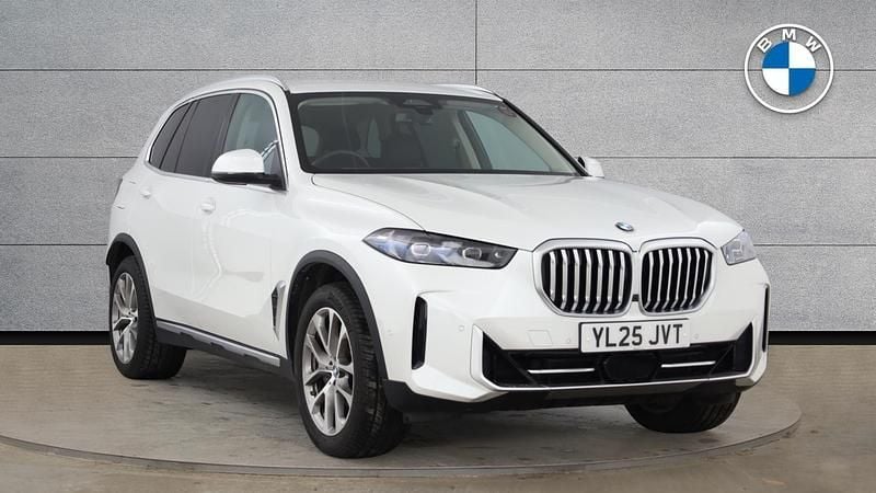 White Used 2025 BMW X5 xLine SUV | £48,619 (Super price) - Image 1/4