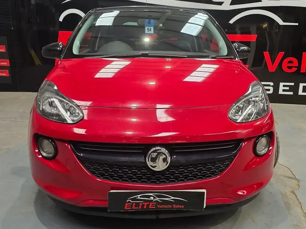 Used Vauxhall Adam S 70 HP (51 kW) 2016 Red Hatchback