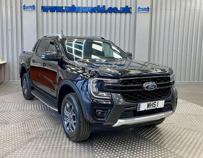Black Used 2023 Ford Ranger Wildtrack Pickup | £29,995 (Good price) - Image 1/4