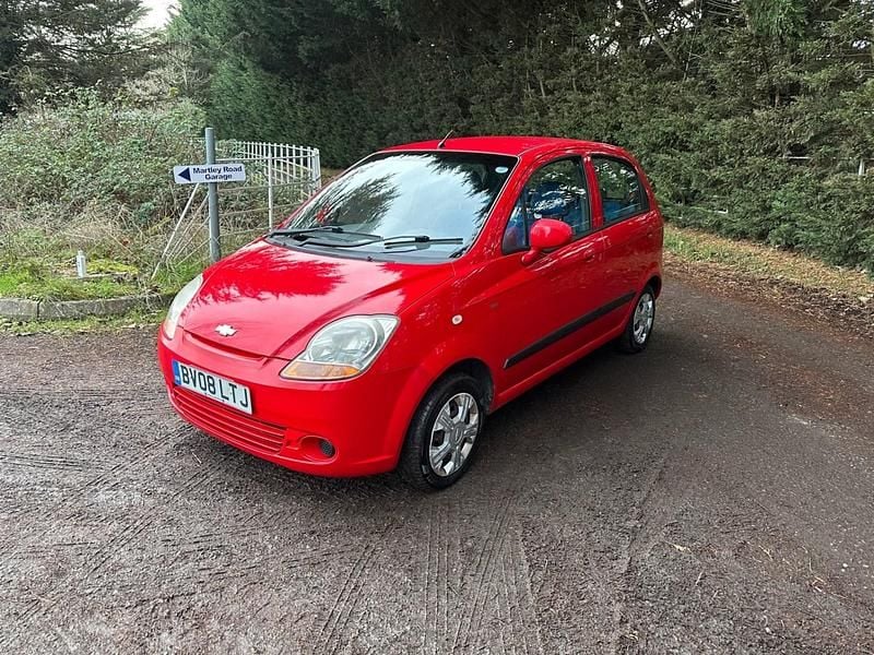 Red Used 2008 Chevrolet Matiz SE Hatchback | £1,195 (A bit pricey) - Image 1/4