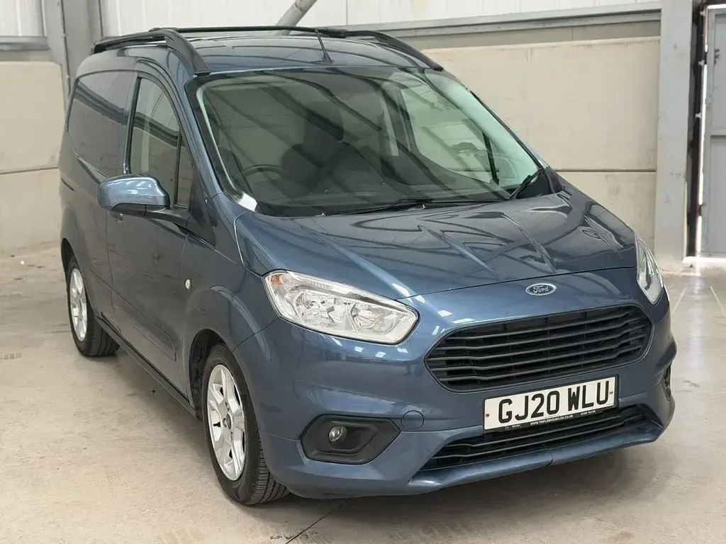 Used Ford Transit Limited 100 HP (73 kW) 2020 Blue Van