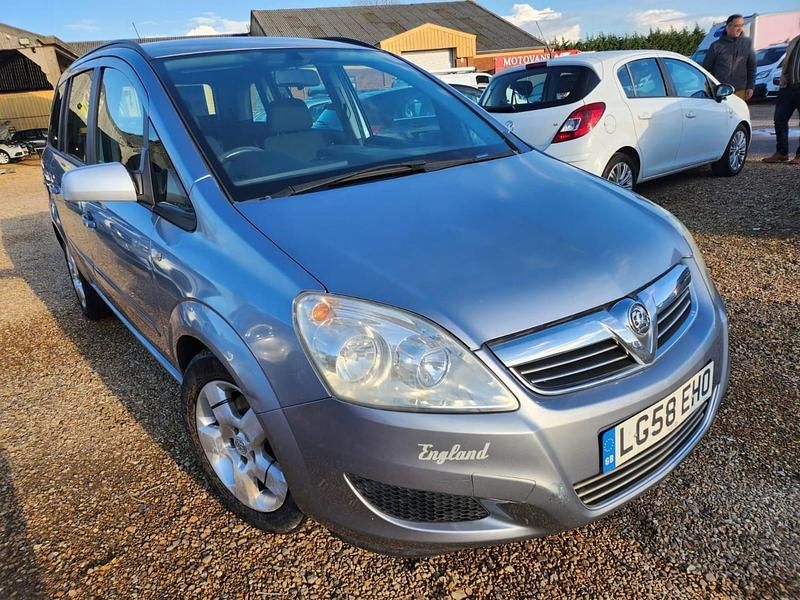 Used Vauxhall Zafira 2008 Silver MPV
