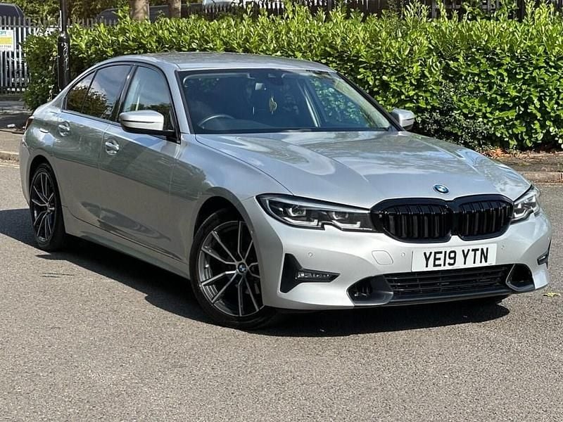 Silver Used 2019 BMW 318 Sport Line Sedan | £15,795 (Fair price) - Image 1/4
