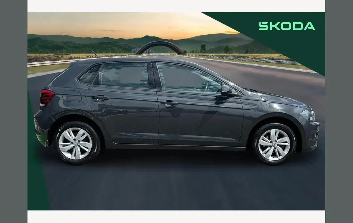Used VW Polo SE 94 HP (69 kW) 2019 Grey Hatchback
