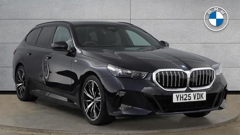 Black Used 2025 BMW 530e M Sport Estate | £44,495 (Super price) - Image 1/4
