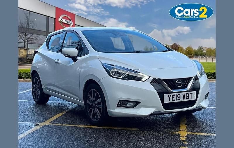White Used 2019 Nissan Micra Acenta Hatchback | £8,980 (Fair price) - Image 1/4
