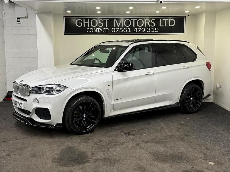 White Used 2018 BMW X5 M Sport SUV | £19,995 (Good price) - Image 1/4