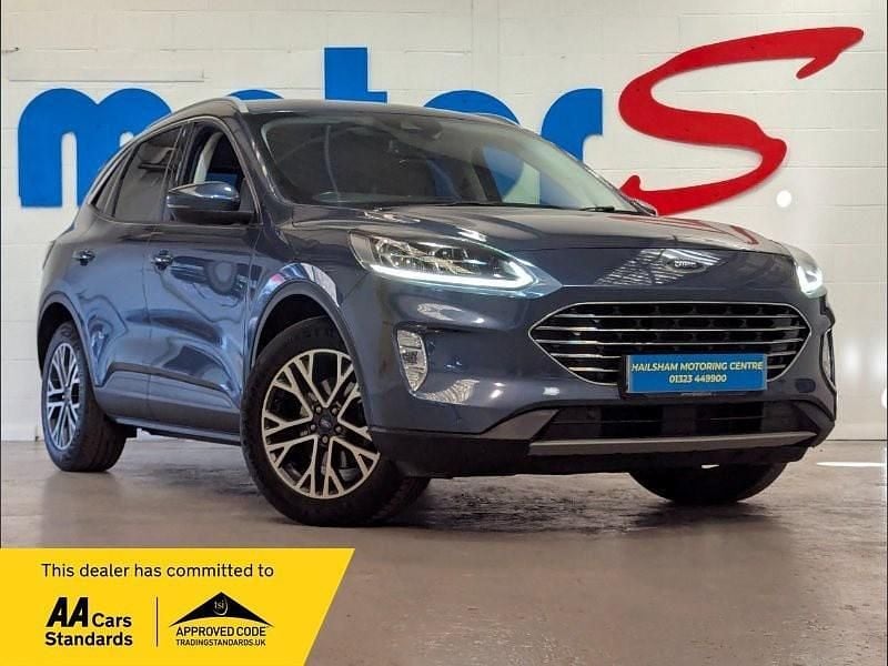 Used Ford Kuga Titanium 2021 Chrome blue SUV