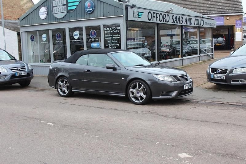 Used Saab 9-3 Cabriolet Aero 2010 Grey Cabriolet