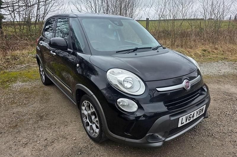 Used Fiat 500L Trekking 85 HP (62 kW) 2014 Black MPV