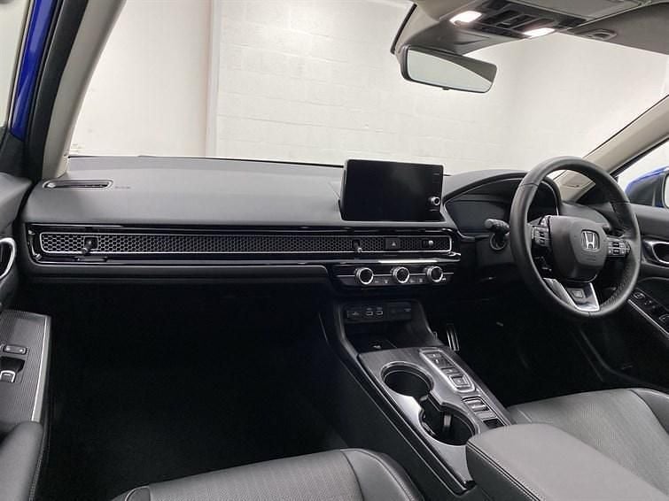 Used Honda Civic Advance 2023 Blue Hatchback