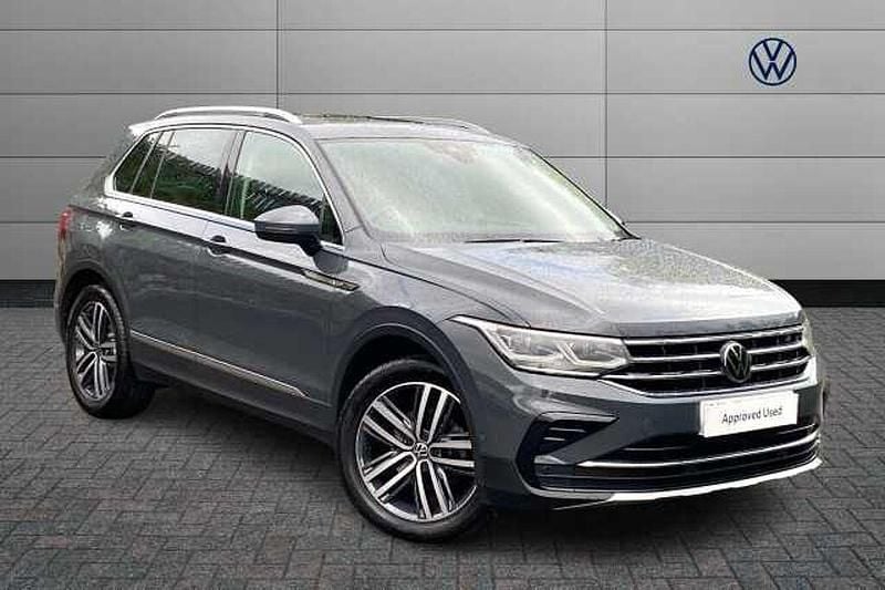 Grey Used 2022 VW Tiguan Elegance SUV | £24,412 (Fair price) - Image 1/4