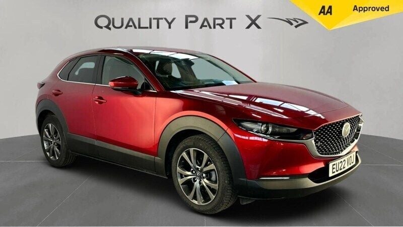 Red Used 2022 Mazda CX-30 Inclusive SUV | £16,300 (Good price) - Image 1/4