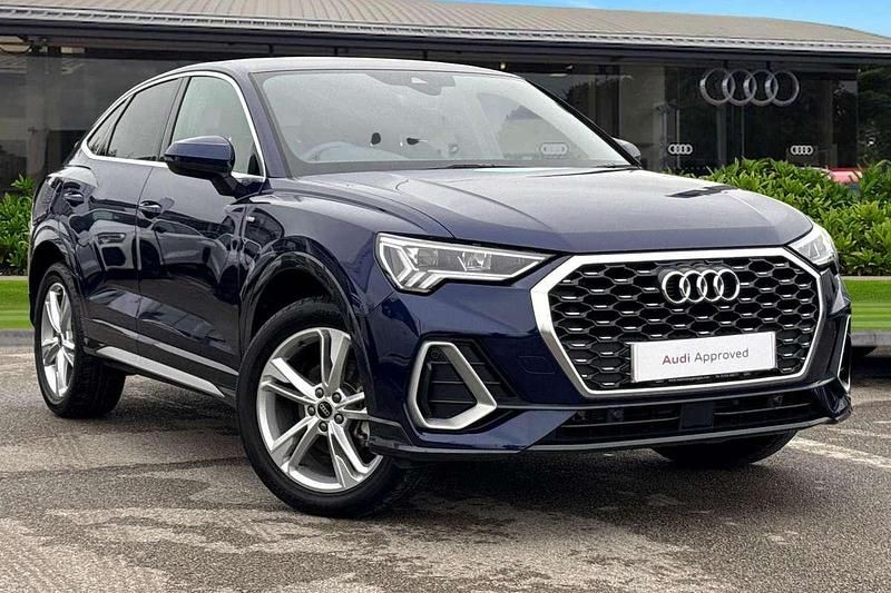 Blue Used 2025 Audi Q3 S-Line SUV | £33,990 (Fair price) - Image 1/4