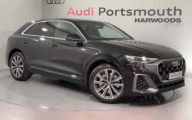 Black Used 2024 Audi Q8 S-Line SUV | £62,990 - Image 1/4