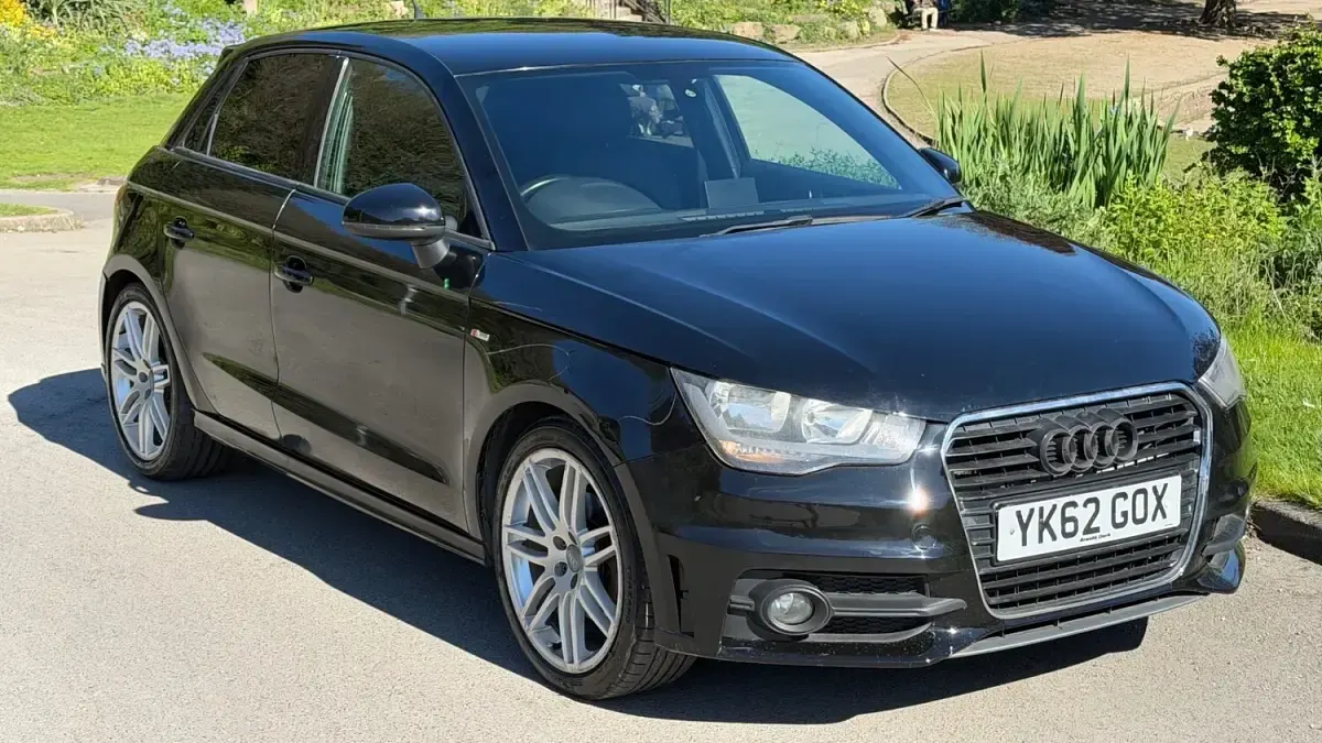 Used Audi A1 S-Line 105 HP (77 kW) 2012 Black Hatchback