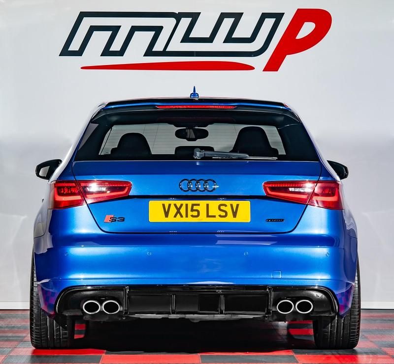 Used Audi S3 Sportback Comfort 300 HP (220 kW) 2015 Blue Hatchback