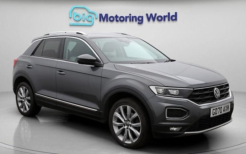 Used VW T-Roc SEL 150 HP (110 kW) 2021 Grey SUV
