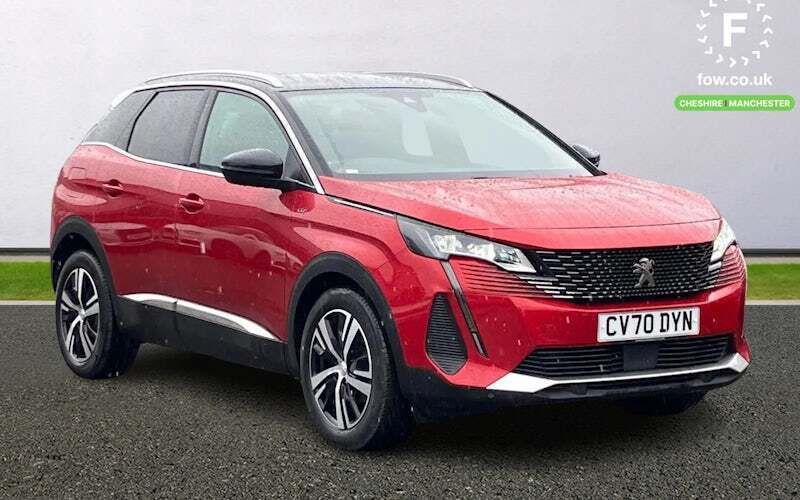 Red Used 2021 Peugeot 3008 GTi Estate | £16,899 (Good price) - Image 1/4