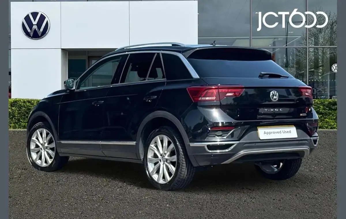 Used VW T-Roc SEL 150 HP (110 kW) 2018 White SUV