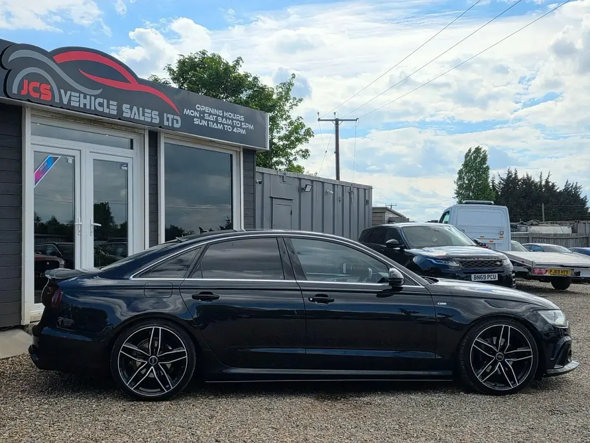 Used Audi A6 S-Line 177 HP (130 kW) 2012 Black Sedan