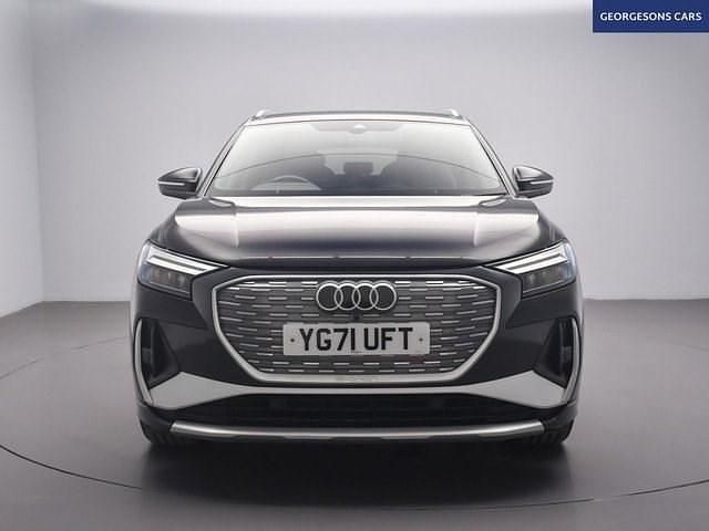 Used Audi Q4 e-tron S-Line 125 kW (170 HP) 2021 Black SUV
