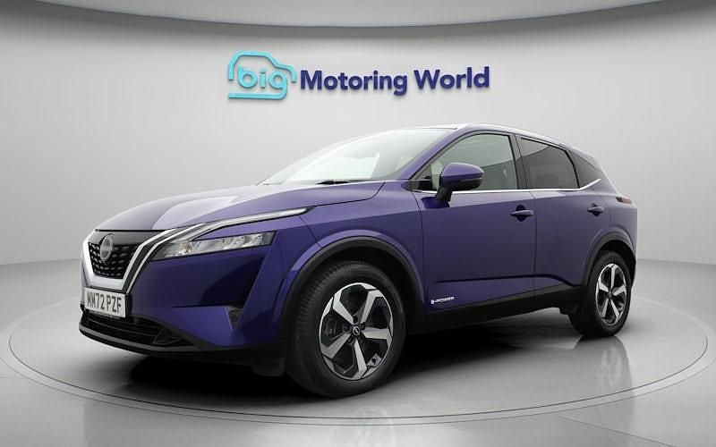 Used Nissan Qashqai N-Connecta 190 HP (139 kW) 2023 Blue SUV