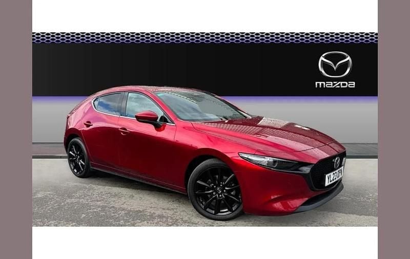 Red Used 2023 Mazda 3 Takumi-Line Hatchback | £22,382 (Expensive) - Image 1/4