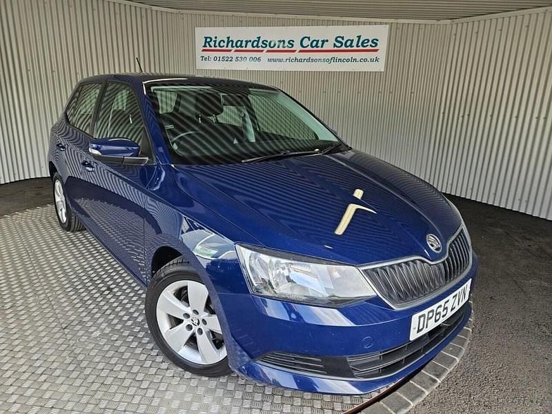 Blue Used 2016 Skoda Fabia SE Hatchback | £4,500 (A bit pricey) - Image 1/4