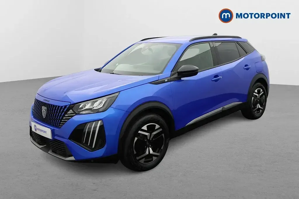 Used Peugeot e-2008 Allure 100 kW (136 HP) 2024 Blue SUV