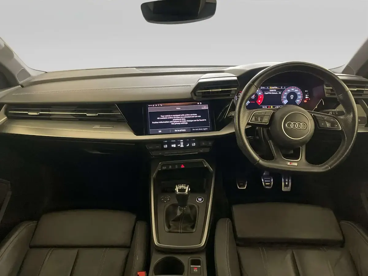 Used Audi A3 S-Line 2022 Black Sedan