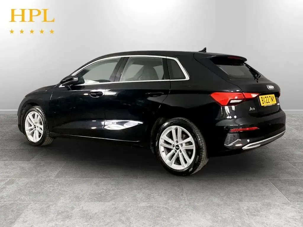 Used Audi A3 Sportback Sport 150 HP (110 kW) 2022 Black Hatchback