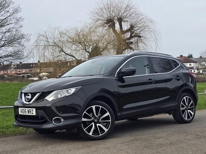 Used Nissan Qashqai Tekna 130 HP (95 kW) 2016 Black SUV